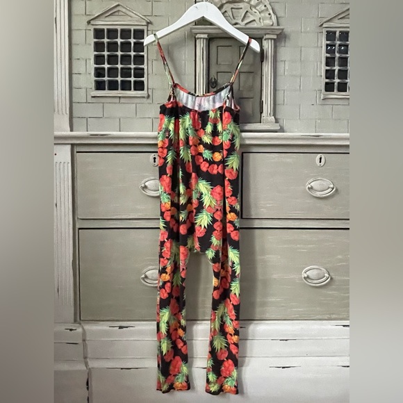 Mara Hoffman Girls’ Jumpsuit in Pineapple Garland Print - Picture 5 of 10